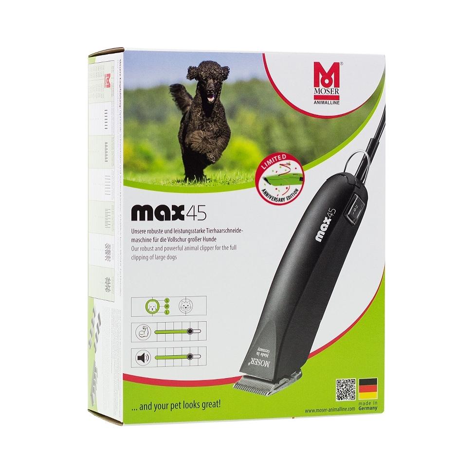 lejr Opmærksomhed Få kontrol Buy MOSER Max45 Clipper for your dog | Tinybuddy