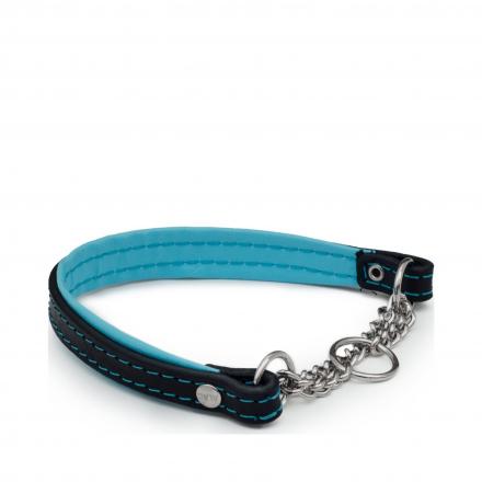 Alac Leather Collar - Turquoise