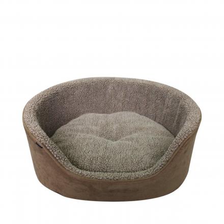 Sherpa Dog Bed - Brown