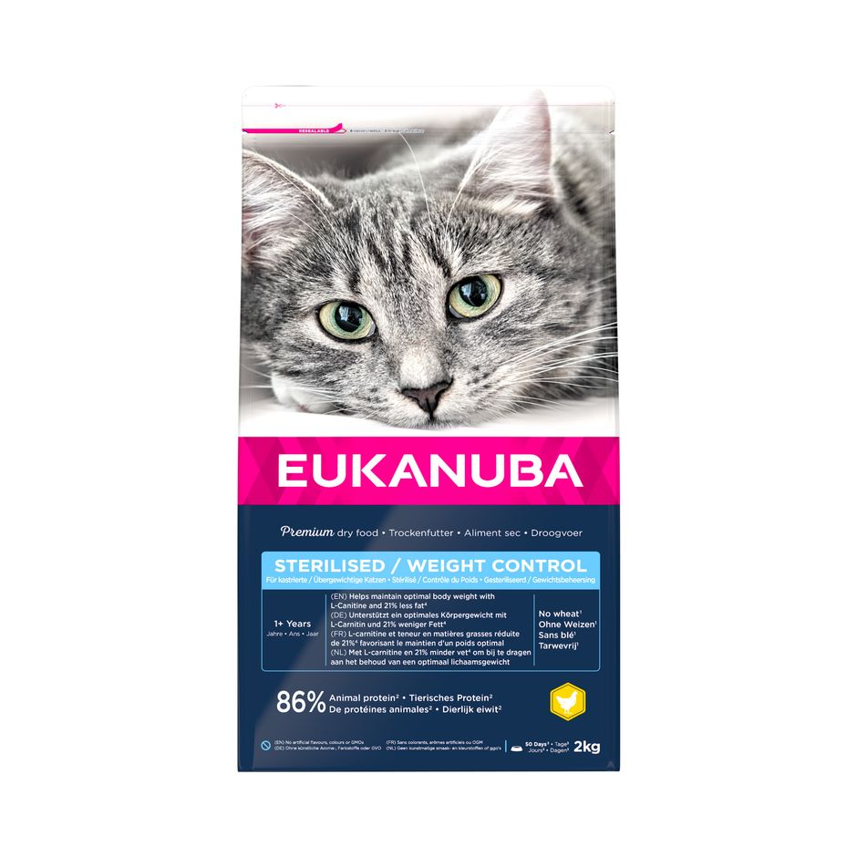 Buy Eukanuba Cat Sterilised Weight Control Tinybuddy