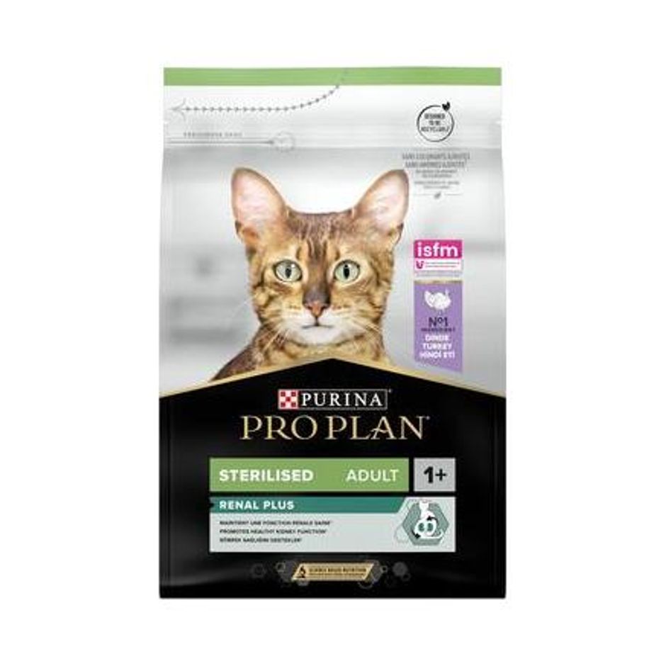 Buy PRO PLAN Cat Sterilised Renal Plus Turkey Tinybuddy - Main Image
