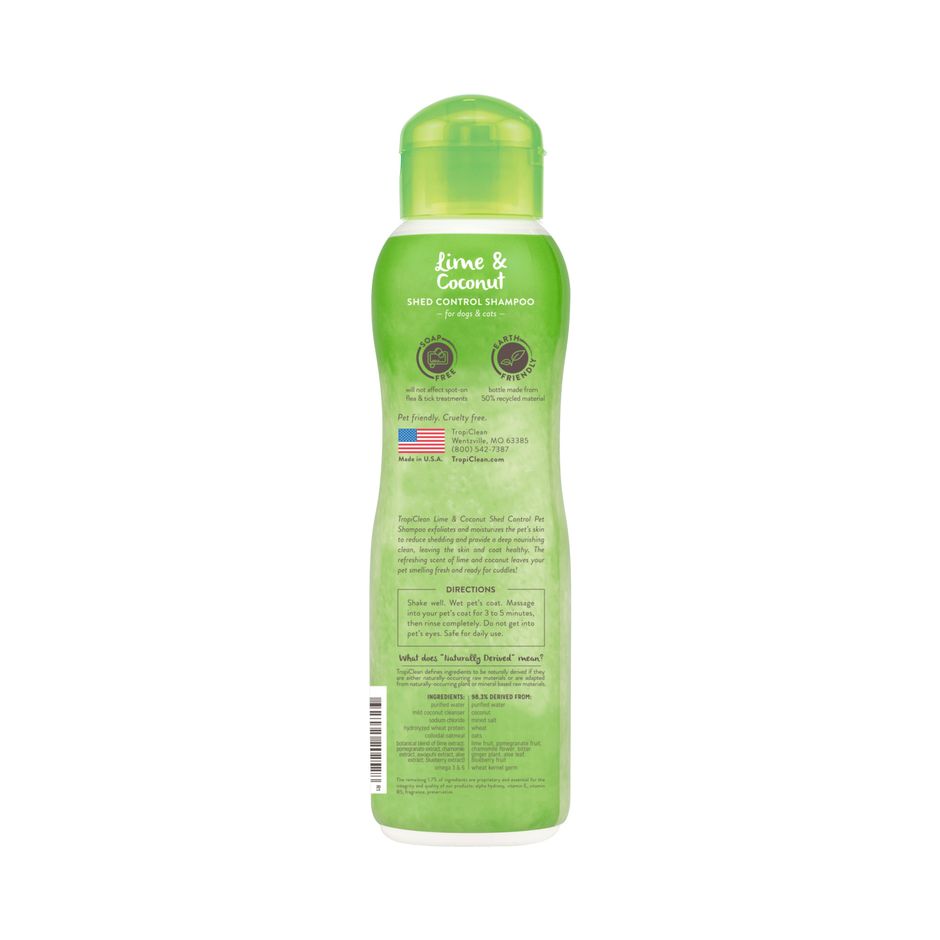 Buy TropiClean DeShedding Shampoo for your dog or cat Tinybuddy