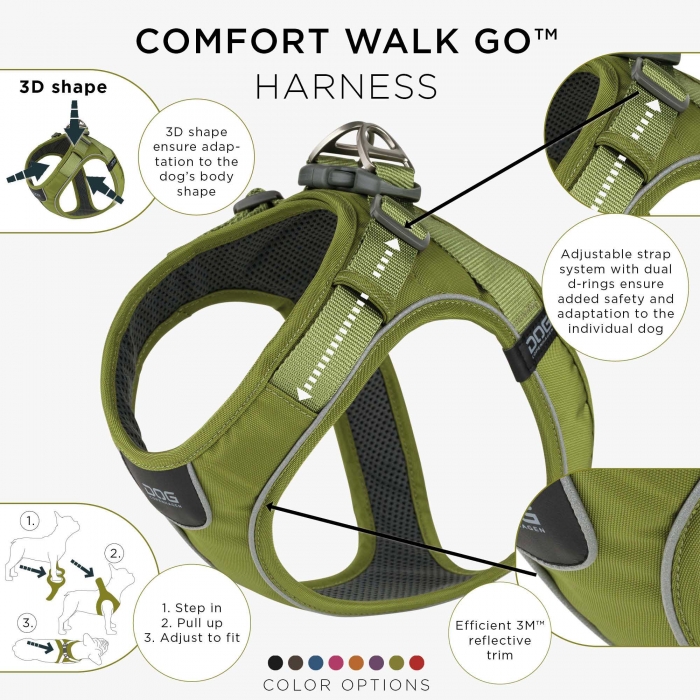 Kong Comfort Kong On The Go Harness Buy Dog Copenhagen Comfort