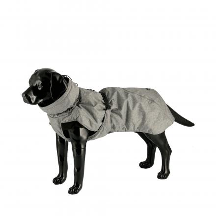 Dogman Pom Winter Coat Grey