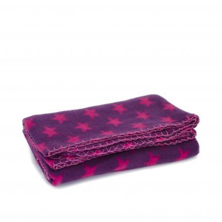 Star Dog Blanket - Purple