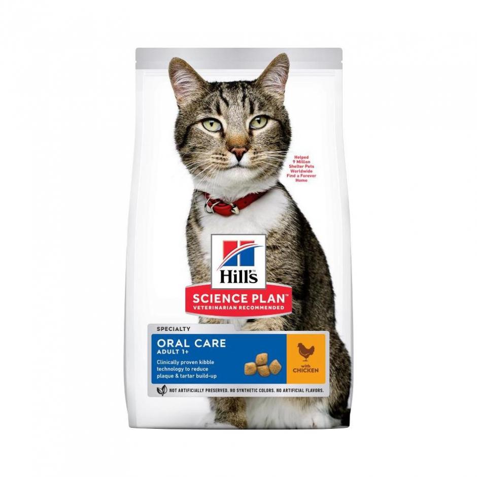 Buy Hill's Cat Adult Oral Care Chicken for your dog or cat | Tinybuddy