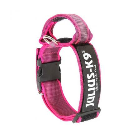 Julius-K9 C&G Dog Collar With Grip - Pink
