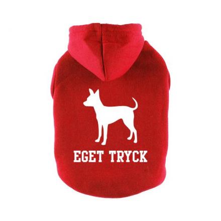 Design Your Own Hoodie Dog Sweater - Red