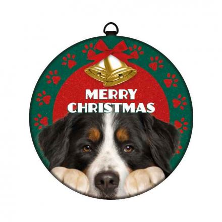 Christmas Decoration With Dog Motif Bernese Mountain Dog
