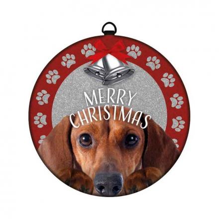 Christmas Decoration With Dog Motif Tax
