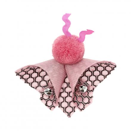Nettan Cat Toy Pink Butterfly